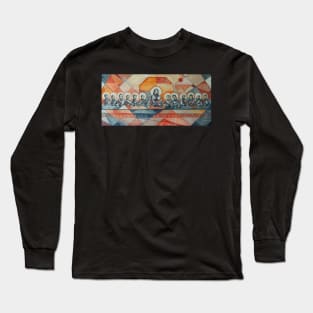 Jesus Christ and disciples at Last supper Long Sleeve T-Shirt